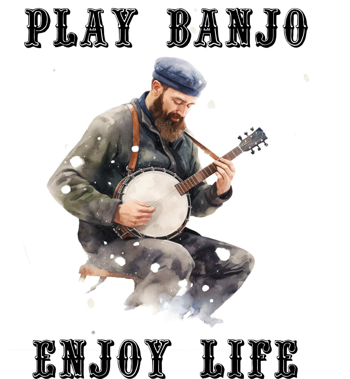 *Play Banjo* - Canvas Print