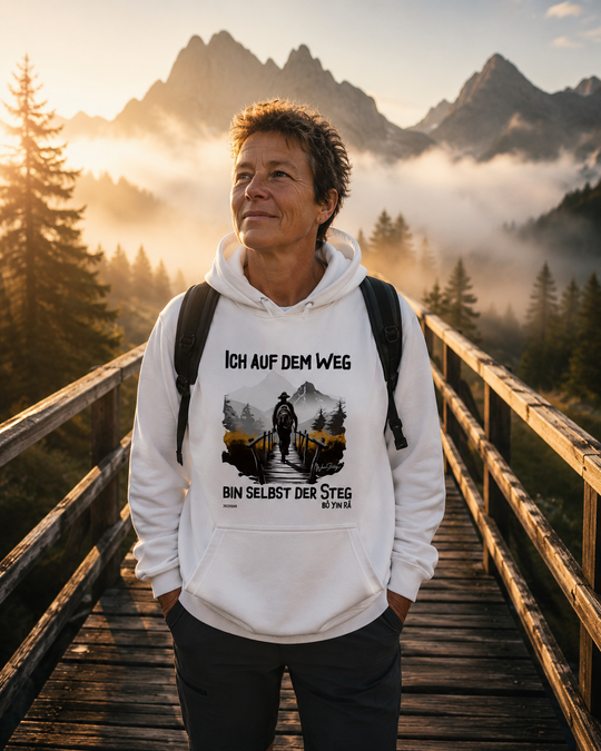Ich auf dem Weg ⨝ Der Mantra Hoodie