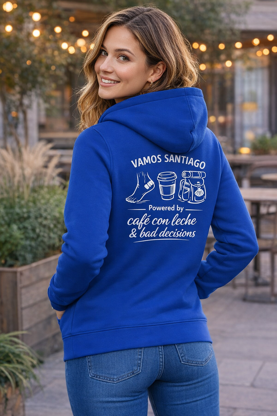 cafe con leche – Damen Hoodie aus Bio-Baumwolle