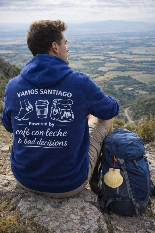 cafe con leche – Herren Hoodie aus Bio-Baumwolle