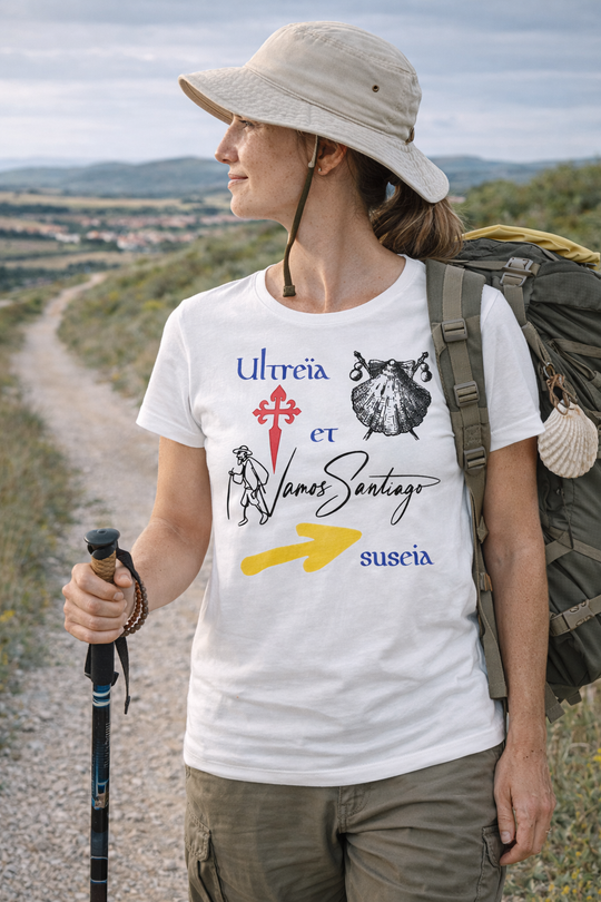 Ultreïa et Suseia ⨝ Das Camino T-Shirt