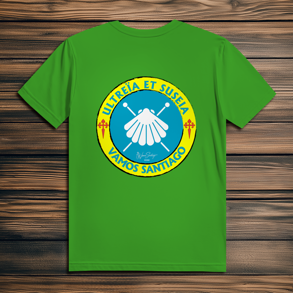 Ultreia et Suseia Herren T-Shirt aus Bio-Baumwolle gruen