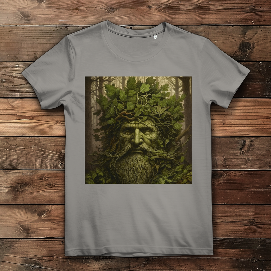 Grüner Mann – Damen T-Shirt aus Bio-Baumwolle