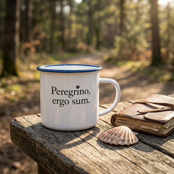 Peregrino ⨝ Emaille-Tasse