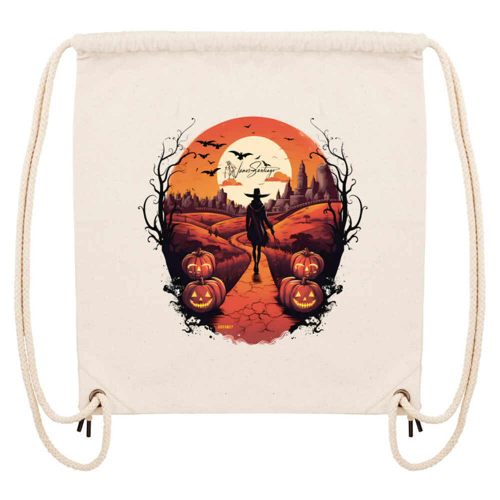 halloween camino-gym bag-natur